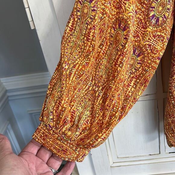 NWOT Christian Siriano size large womens oversized blouse top shirt - Picture 2 of 4